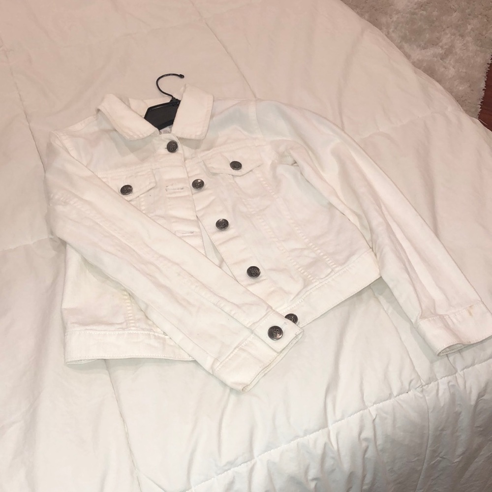 White Jean Jacket